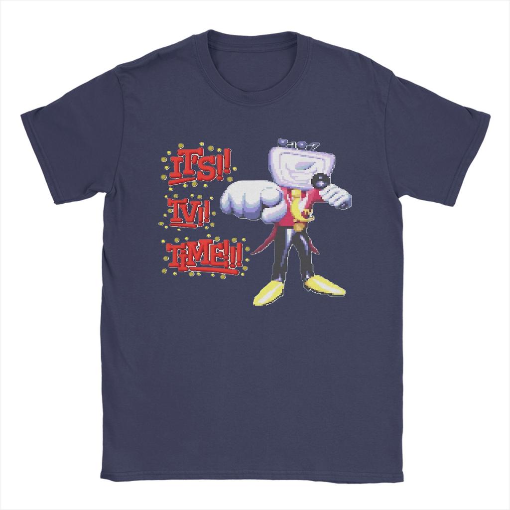 Men Women Print Deltarune Mr. Tenna Tenna Deltarune Tee T Shirt 100% Cotton T-shirts Clothing