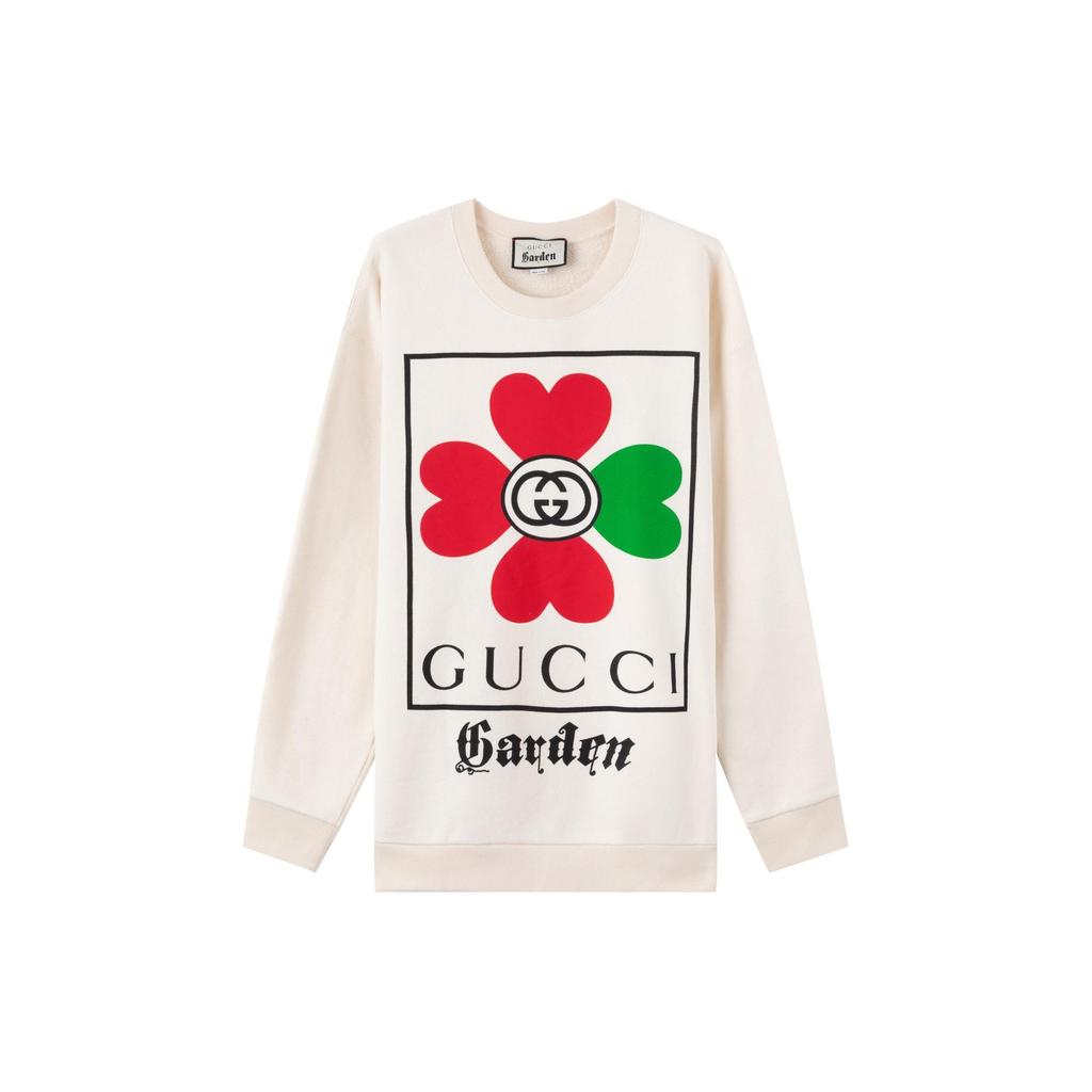 GUCCI Sweatshirts Unisex White Crew Neck Moderate Other 469250-XJB2N-9230