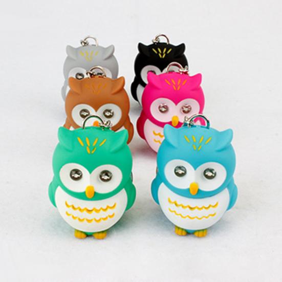 Брелок со светодиодной подсветкой и звуком, рождественский детский креативный подарок