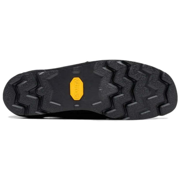 Clarks Оригинальные мужские кроссовки Clarks Needles x Wallabee Strap Черные 261-81479