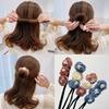 New Magic Elegant Flower Bun Maker Lazy Hair Curler Hairpin Hair Braider Hairstyle Twist Hair Accessories Styling Tool