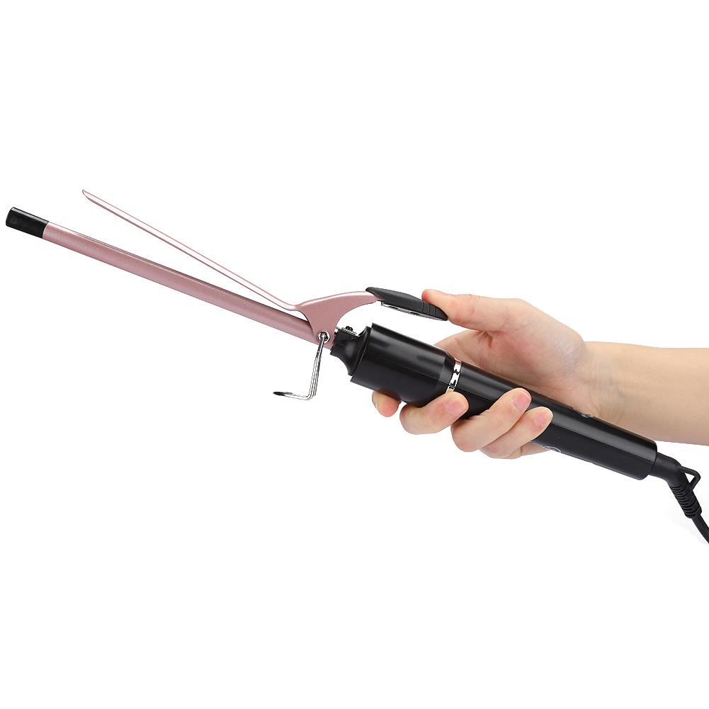 Professional Electric Hair Curler Negative Ion Curling Iron Styling Tool 9mm EU Plug 220V