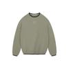adidas X Fear of God Athletics Флисовая толстовка с круглым вырезом из замши Цвет: Глина Унисекс Топы Цвет: Загар IS5304