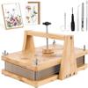 Sustainable Wooden Detachable Flower Press Set Efficients Plant Drying Board for Home Craft and School Activity