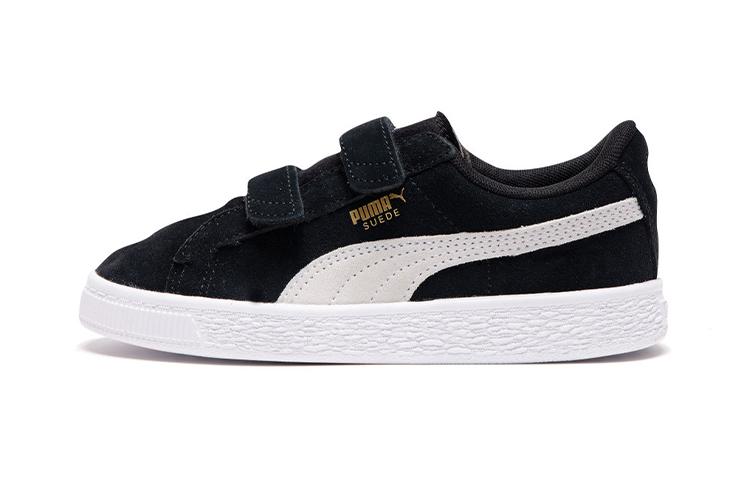 Sneakers PUMA 2 Straps Low top Skateboard Shoes Black White Children Aged 3 7 Years Old