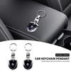 ACPXJ1 Car Emblem 3D Metal Key Chain Keyring Pendant Accessories For Alfa Romeo 156 159 147 4C 8C 166 Giulia Giulietta Mito Stelvio