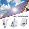 4Pcs Medium Pressure Solar Panel Clamps Aluminum Solar End Mid Clamp Kit  Solar System Accessories