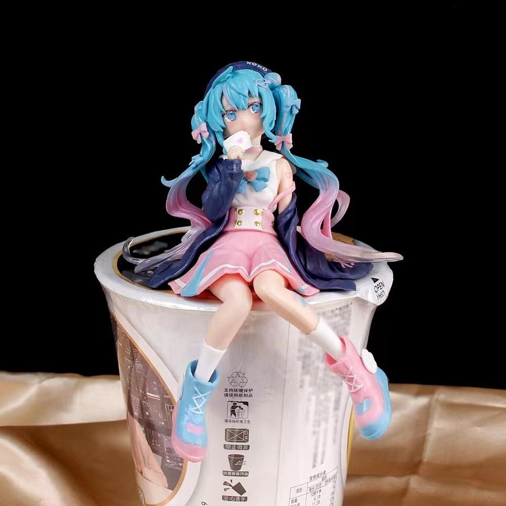 Hatsune Miku Pvc Figure Model 14.5cm Cute Anime Character Decoration Gift