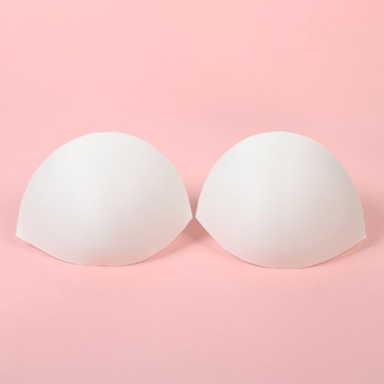 1 Pair Bikini Padding Inserts Foam Triangle Sponge Chest Pads Inserts Breathable Push-Up Pads for Swimsuits for Swimsuits Sports Bras And Dresses