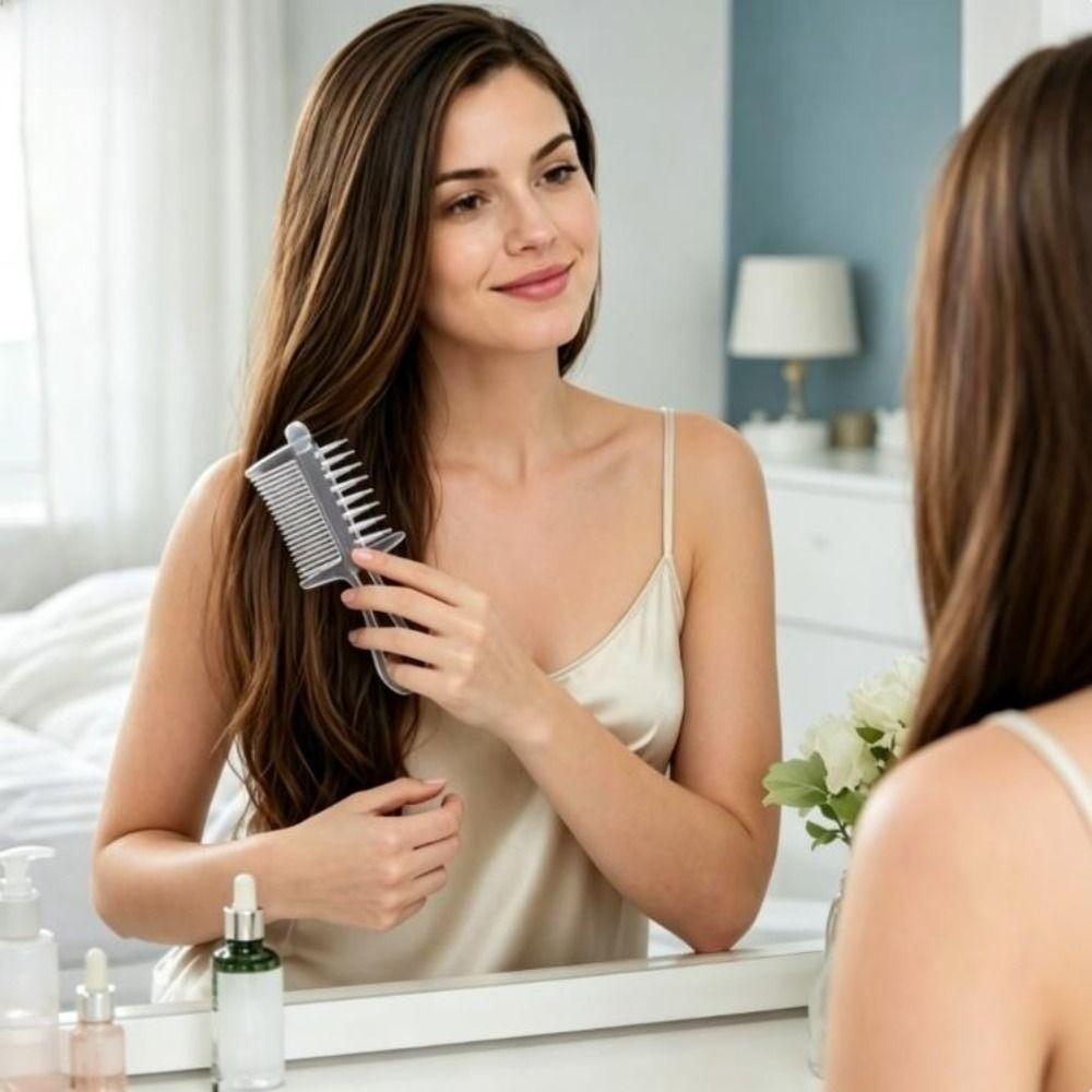 Hair Care Head Applicator Multi-Function Hairdressing Combs Durable Scalp Massage Comb Women