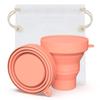Менструальная чаша Очистка Кипячение Микроволновая печь Санитарная очистка Чашка Чашка, Очистка, Дезинфекция, Дезинфекция, Безопасная, Складная, Продукт, (Оранжевый1)