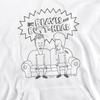 Beavis & Butthead Mens Couch Logo Hoodie