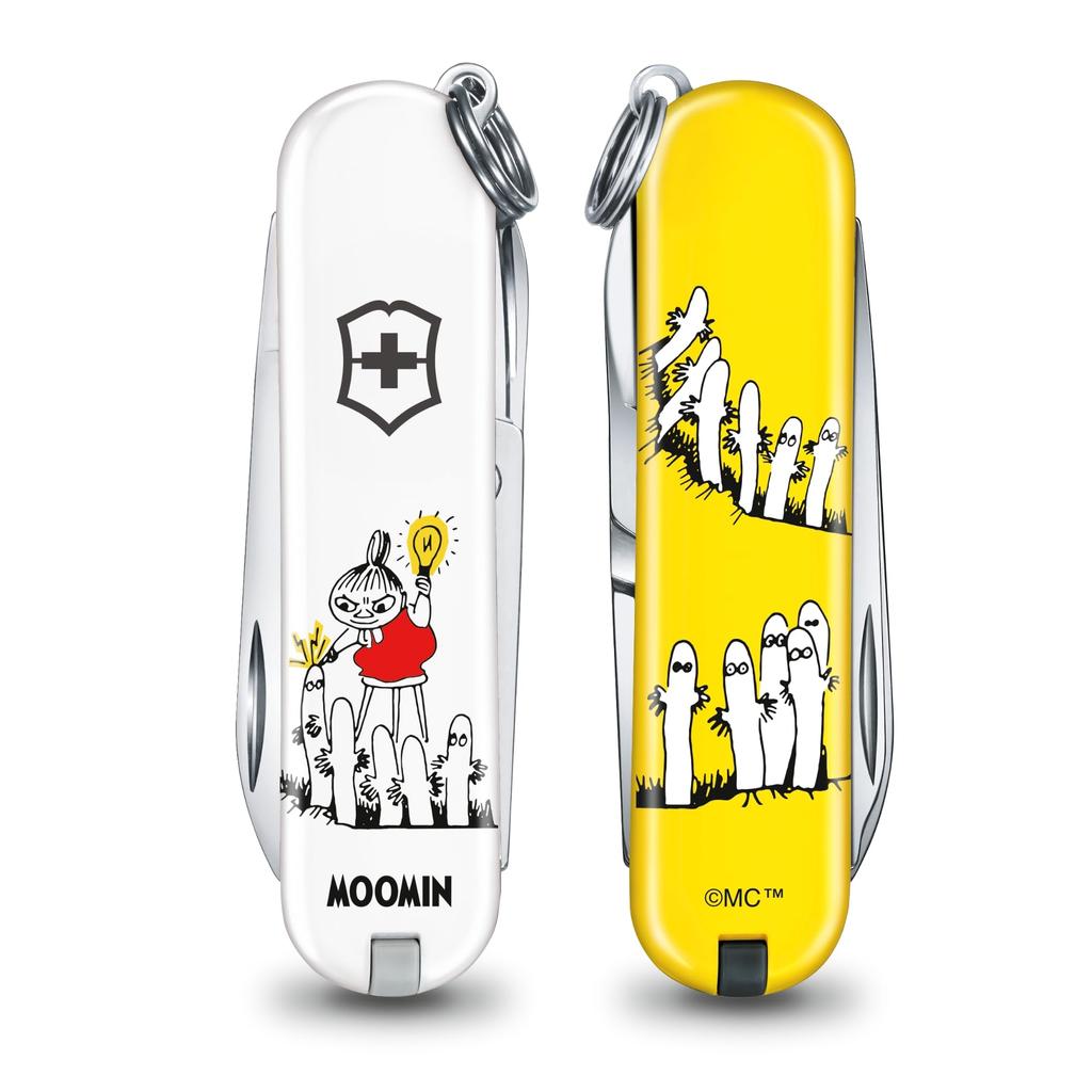 Victorinox Муми-тролль Классический SD Маленькая Мю Легкий Многофункциональный Нож Товары для Предотвращения Катастроф Открытый Кемпинг Ножницы с Плоской Отверткой Швейцарский