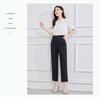 Summer fashion temperament commuting versatile straight leg casual pants