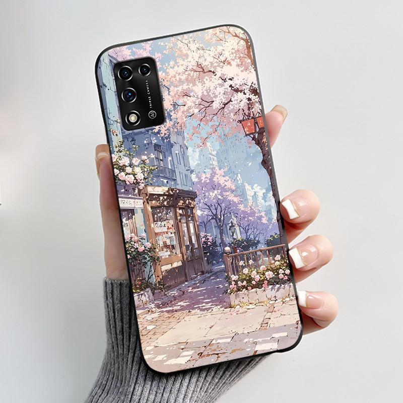 Чехол для ZTE Libero 5G ii A103ZT / Libero 5G iii A202ZT, матовый черный, роскошный, милый, крутой, для мальчиков и девочек, мягкий силиконовый задний чехол