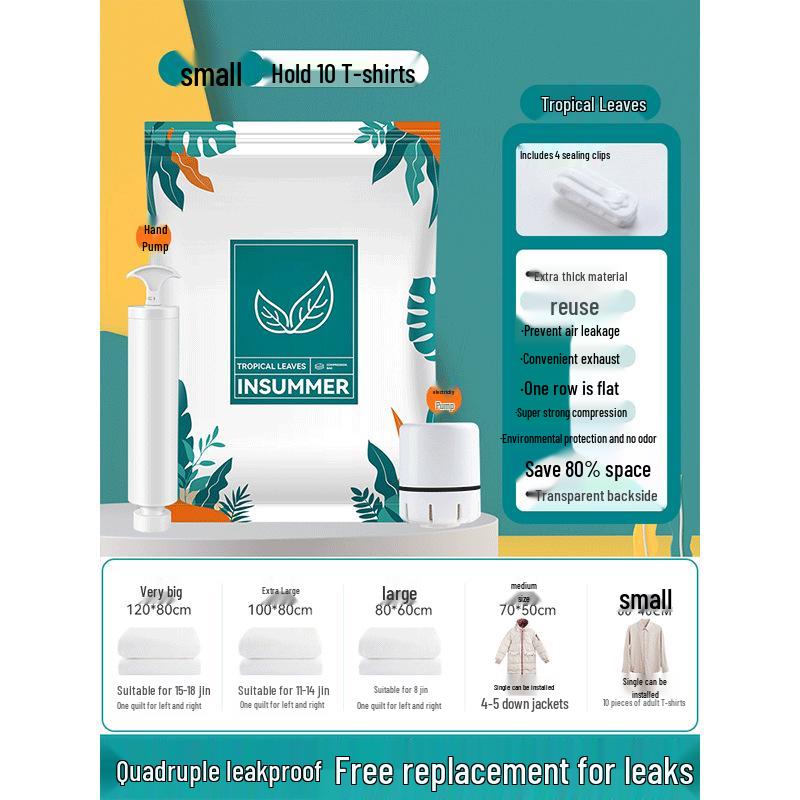 Водонепроницаемый вакуумный мешок для хранения одежды, одеял и курток - влагозащитное и экономящее место решение