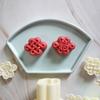 Hand Pressed Mooncakes Mold Chinese Knot Dessert Molds Cookie Stamp ABS Plastics Pastries Moulds for Baking Lover