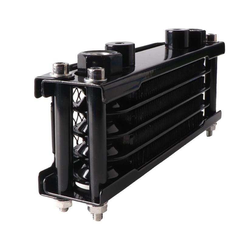 Oil Cooler Motorcycle Oil Radiator Kit Engine Cooling Universal For 50 110 125 140cc Motocross Dirt Pit Bike ATV Enduro Parts