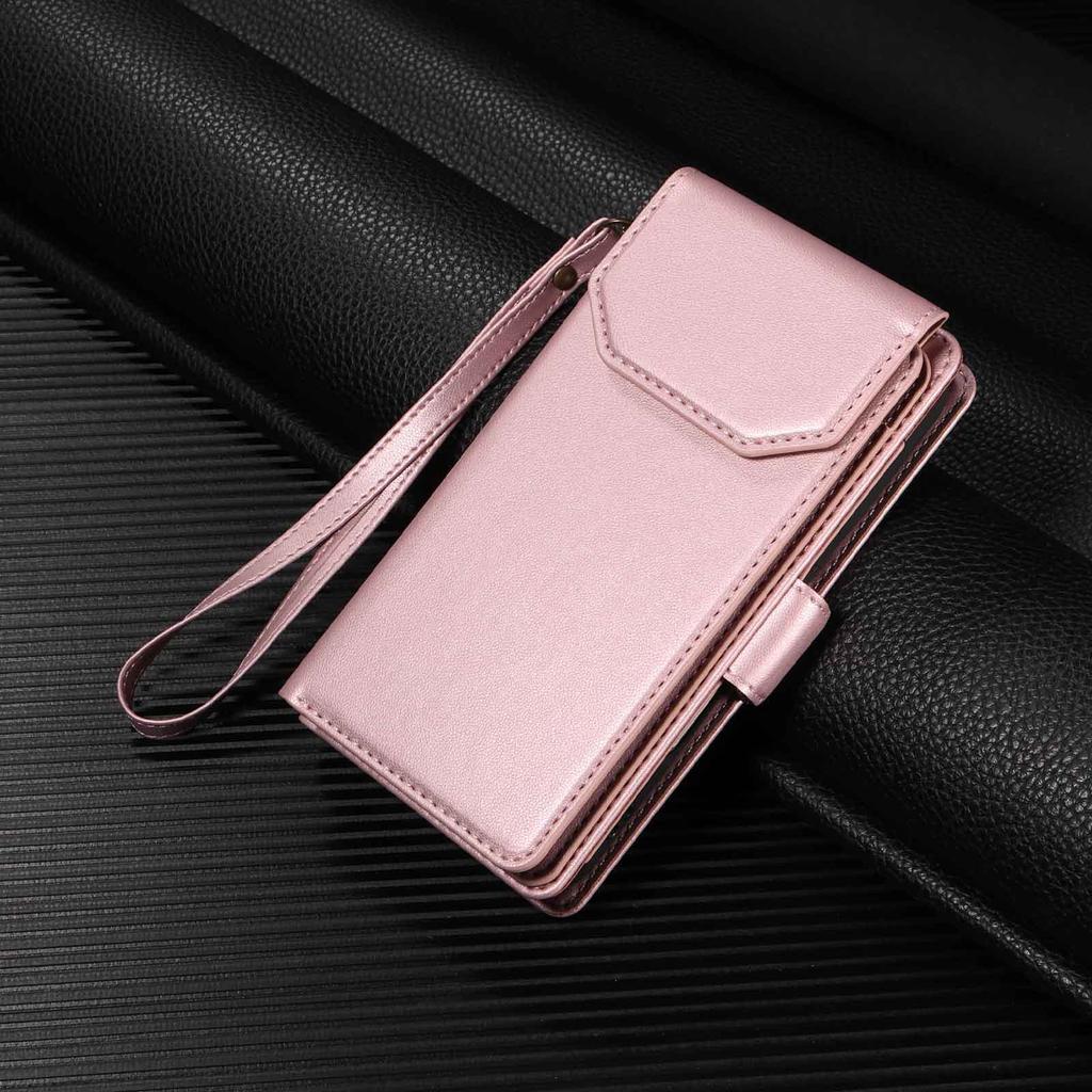 Phone Case for Google Pixel 9 Pro XL 9A 8A 7A 6A 8pro 7 6 Lanyard Magnetic Buckle Card Holder Wallet Flip Leather Soft Cover