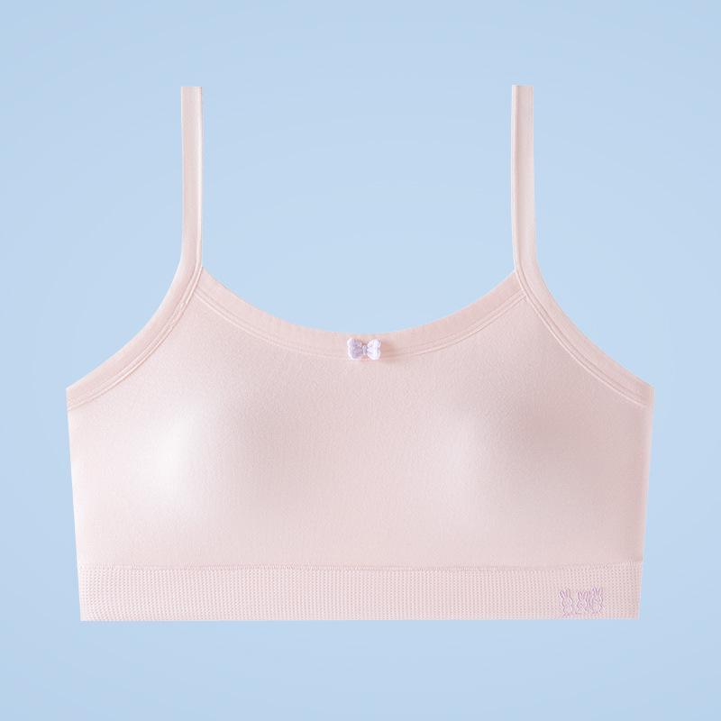 Подростковый спортивный бюстгальтер с фиксированной чашкой для девочек (Возраст 12-16 лет)