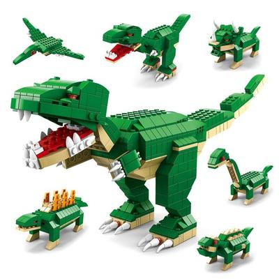 Совместимый набор LEGO — смешанный динозавр-тираннозавр, микс