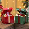 Snowman Santa Claus Gift Shape Design Music Box With Lighting For Christmas Decorations