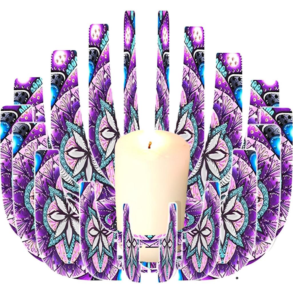 Наборы для алмазной мозаики своими руками Держатель для свечи Алмазная живопись Подсвечник Набор для ароматерапии и домашнего декора