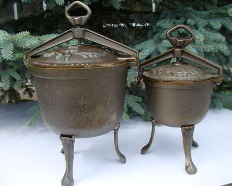 Cast iron hunting kettle 4L