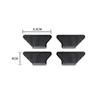 Carbon Fiber Car Interior Decoration Stickers Car Styling For Volkswagen VW Golf 6 Center Console Cover Trim Inner