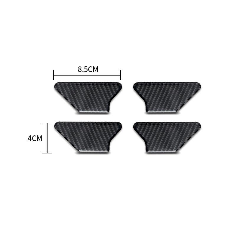 Carbon Fiber Car Interior Decoration Stickers Car Styling For Volkswagen VW Golf 6 Center Console Cover Trim Inner