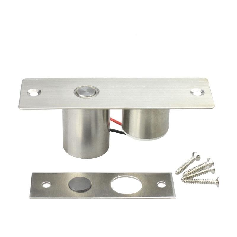 800kg Weight Gate Door Access Control System Electric Magnetic Glass Lock Drop Bolt Deadbolt Smart Electronic