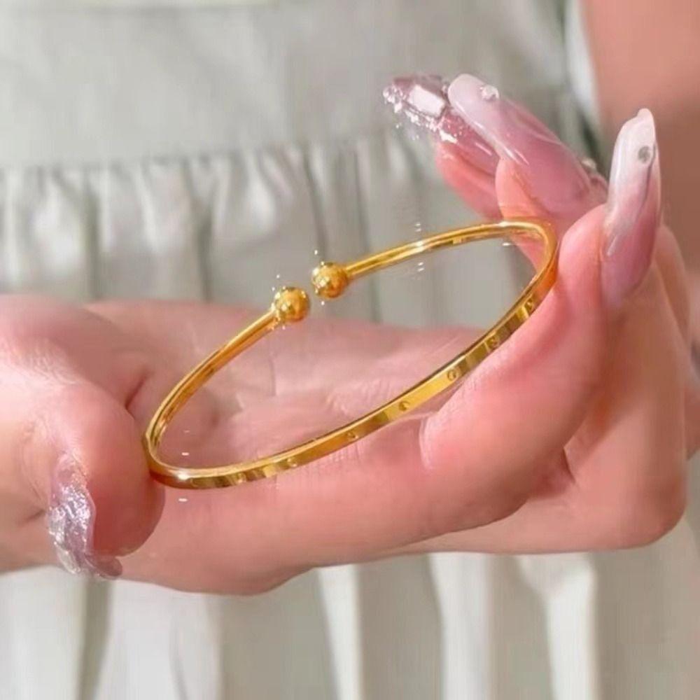 Женские ювелирные изделия легкий роскошный браслет модный ручной орнамент не выцветающий ручной ювелирный браслет вечеринка