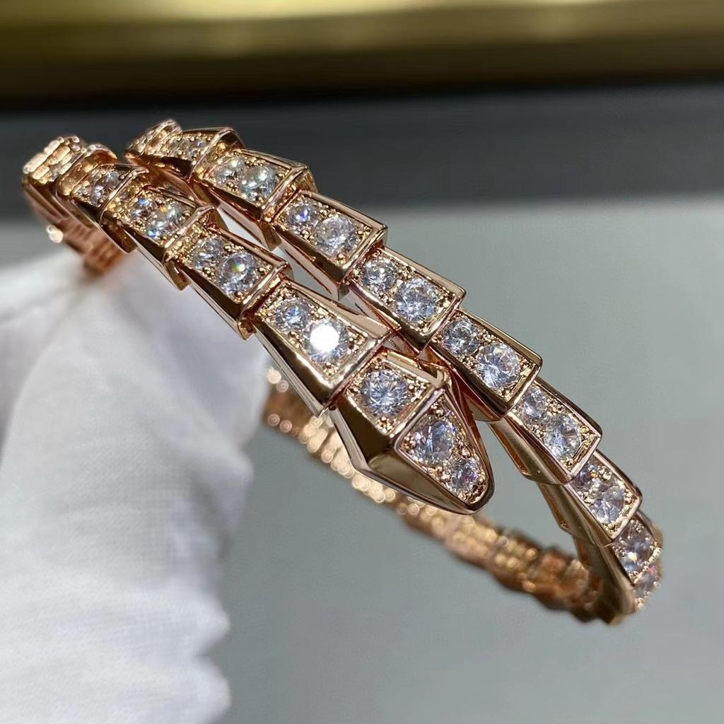 Классический браслет с атмосферой, высококачественный браслет в виде змеи, разработанный специально для женщин, подарок для женщин