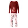 Christmas Day 3D Prints Family Matching Long Sleeve Tops+Pants Set Family Matching Sets