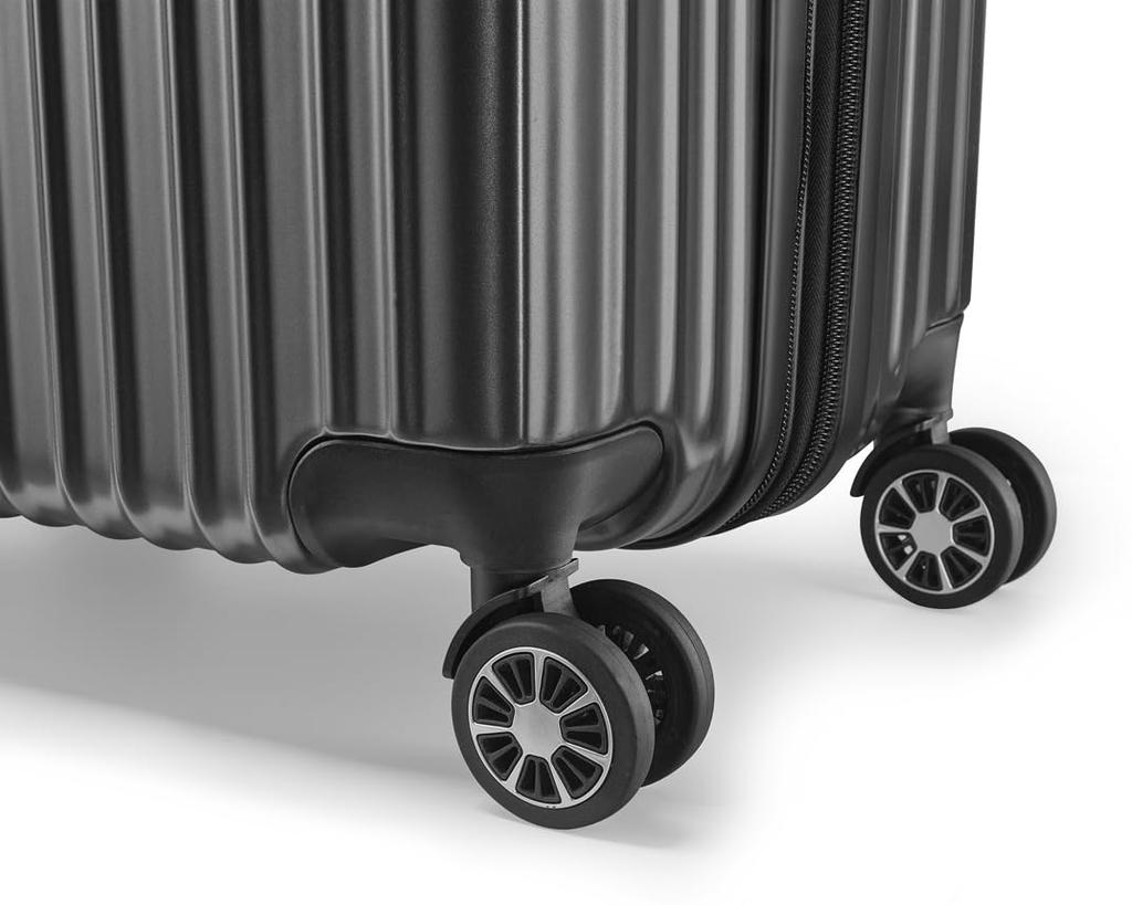 Переноска с двумя замками TSA на 360 градусов, с возможностью выбора молнии для деловых поездок, для длительных поездок [MIHARU] Чемодан, сумка, ручная кладь, сверхлегкий, большой,