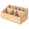 Bamboo Makeup Organizer 17x10cm