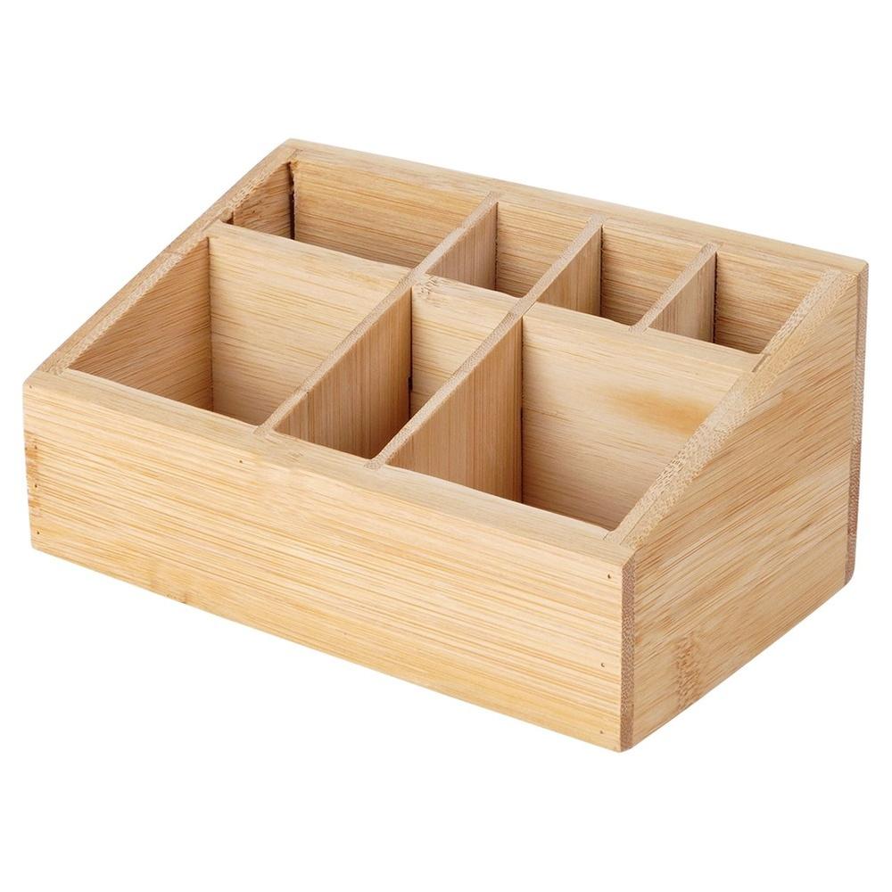 Bamboo Makeup Organizer 17x10cm