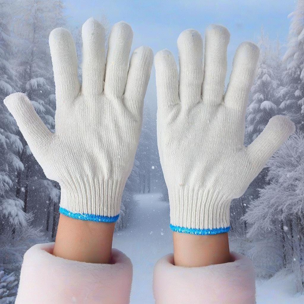 Lined Gloves for Auto Repair, Construction, Labor Protection, Cotton Yarn, and Gardening