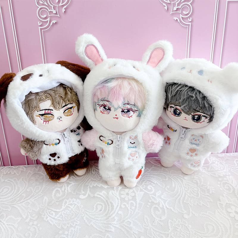 [Плюшевая одежда][Для 20-сантиметровых плюшевых игрушек] Пушистый плюшевый костюм [Комплект худи и брюк] Собака g.triger G-Trigger Oshi-Nui (Плюшевая игрушка) [Продукт]