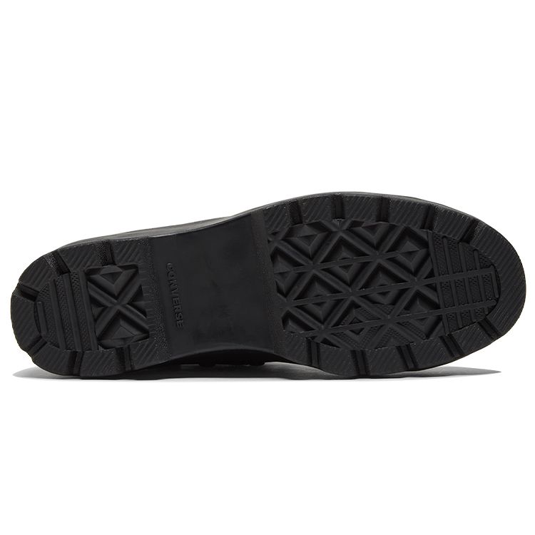 Converse Chuck Taylor All Star Lugged Canvas Модные Универсальные Высокие Повседневные Кроссовки для Женщин Полуночно-Черный 573064C