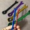 Многофункциональные трещоточные ключи Двойного назначения Открытый подвижный ключ Шестигранный ключ Крепеж Ручные инструменты Аксессуары 8/11/11/11/17/19 мм