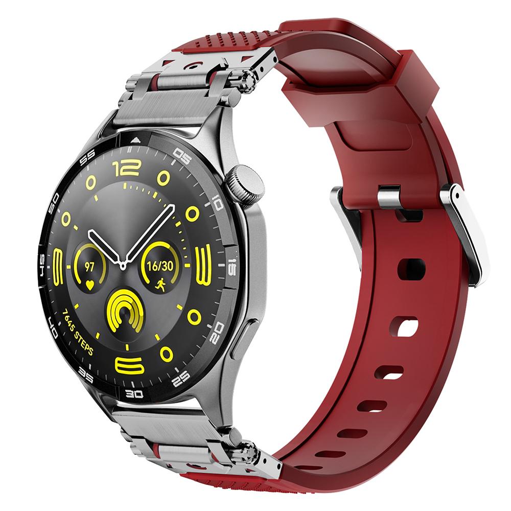 22 мм резиновый петлевой ремешок для huawei GT5 GT4 46 мм amazfit balance GTR 4 sports 20 мм мужской ремешок для samsung galaxy 7/6/5/4 44 мм 40 мм