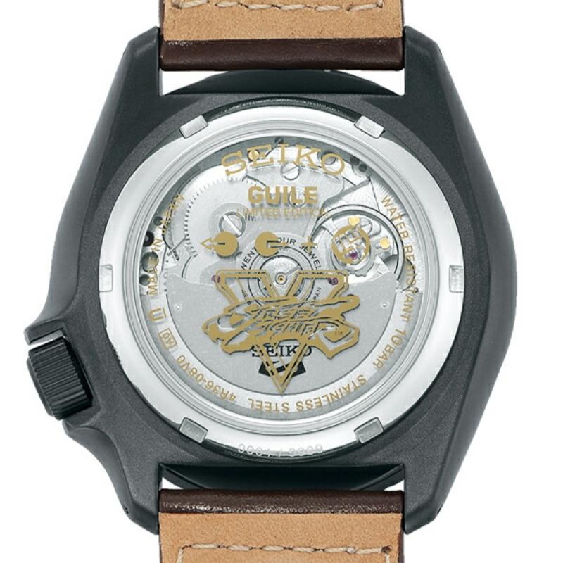 Seiko 5 Sports STREET FIGHTER V Ограниченное издание GUILE SBSA081