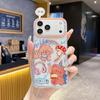iPhone11Pro colorful glitter magnetic phone case cute animal apple 11 puppy protective case