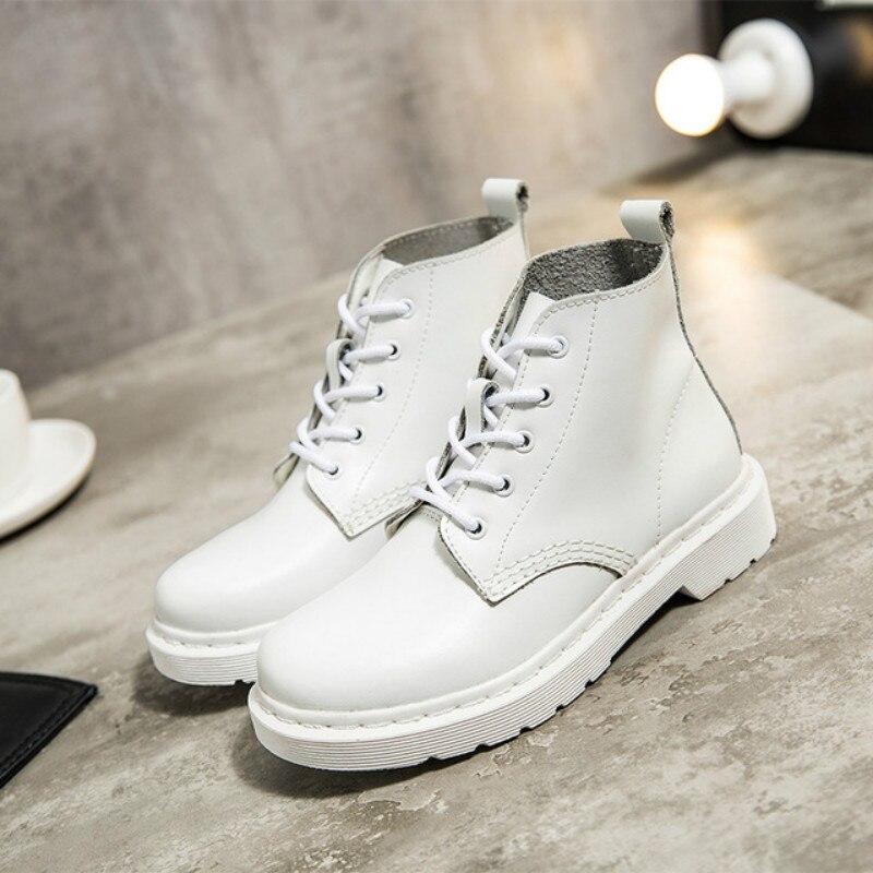 Autumn and Winter Soft Leather Ladies Ankle Boots All-match Ankle Boots