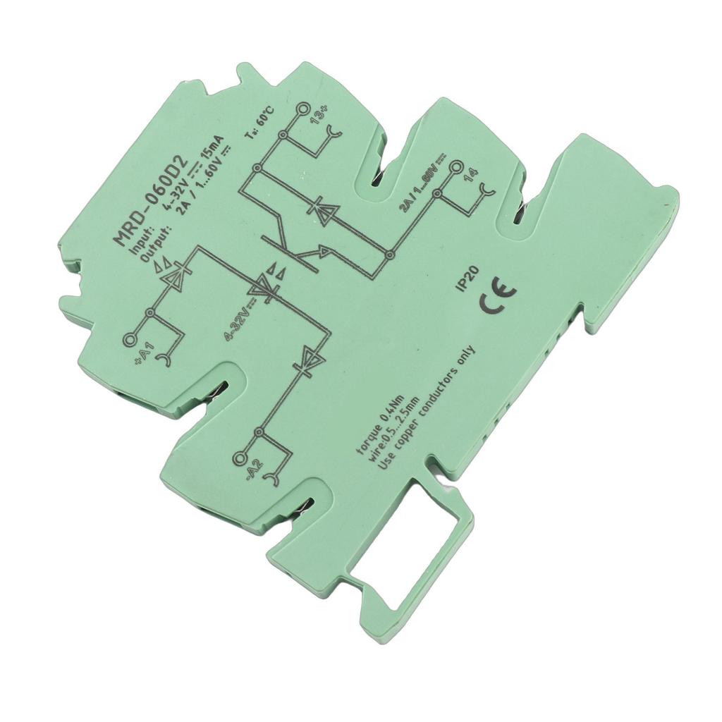 MRD 060D2 Ultra Thin 6.2mm Solid State Relay Module Input 4 32VDC NO
