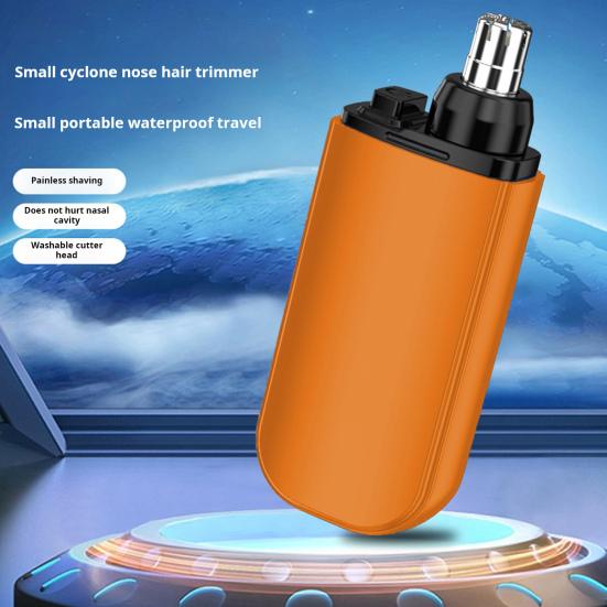 Nose Hair Trimmer for Men Waterproof Electric Portable Nose Hair Trimmer Rechargeable Multi-Functional Trimming Tool for Nose Ears Eyebrows