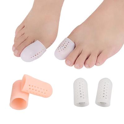 Мягкие гелевые накладки на пальцы ног от мозолей и натоптышей, мягкий дизайн, комплект из 2 шт.