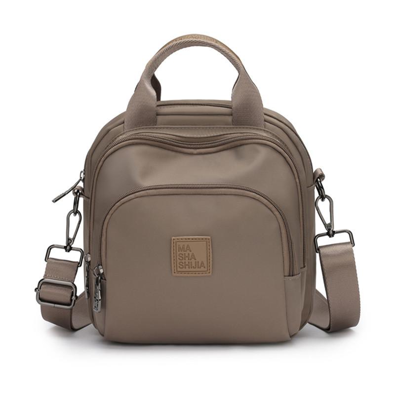 Nylon Casual Crossbody Bag For Men And Women With Design For School Use