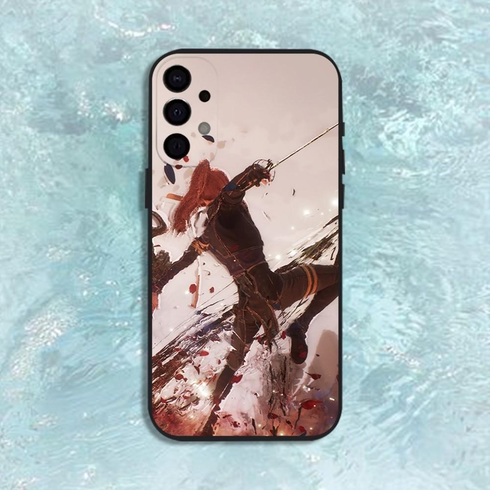 Игровой чехол C-Clair Obscur Expedition 33 для Samsung S25, S24, S21, S22, S23, S30, Ultra, S20, Plus, Fe, Lite, Note, 10, 9, 5G Черный